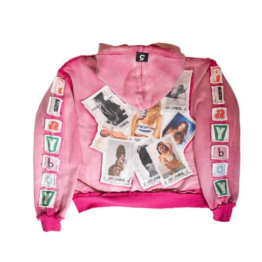 PLAYBOY PINK ZIP UP
