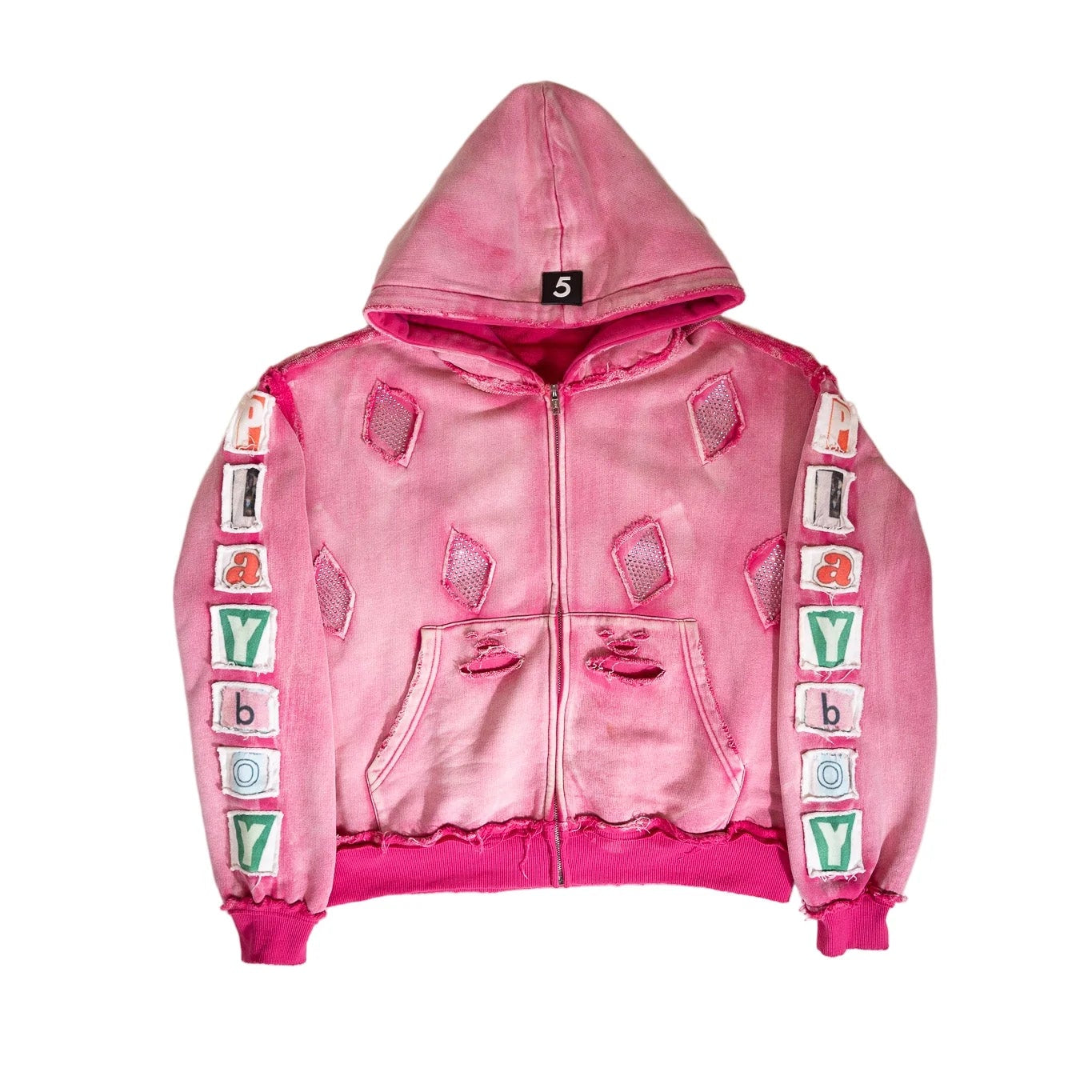 PLAYBOY PINK ZIP UP