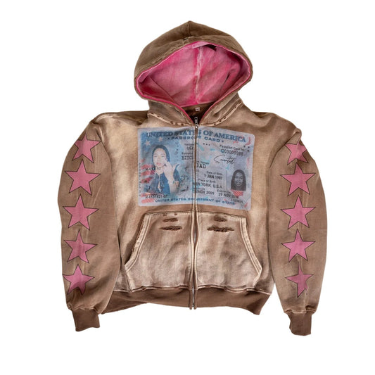 "FU" NEAPOLITAN ZIP UP